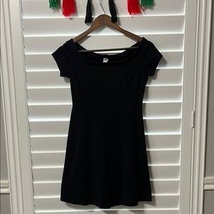 Soft cotton off the shoulders dress